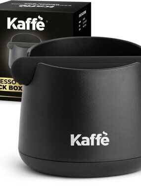 Kaffe Coffee Grounds Disposable Container Knock Box Black